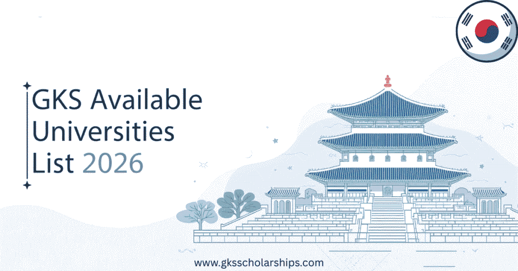 GKS Available Universities List