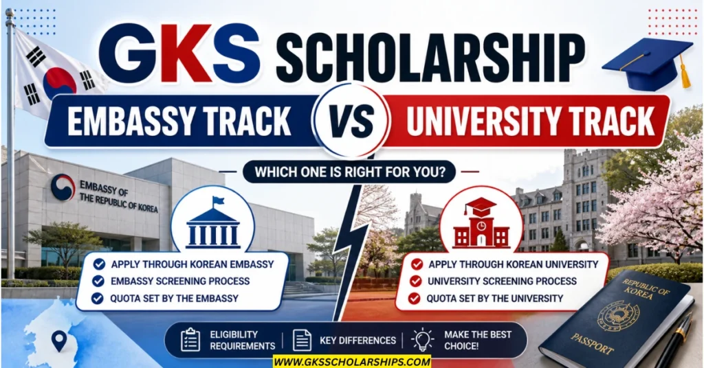 GKS Embassy Track vs University Track