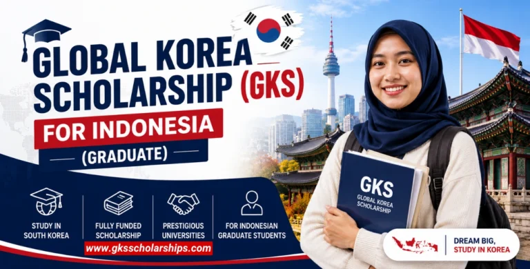 Global Korea Scholarship (GKS) for Indonesia (Graduate)