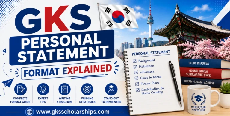 GKS Personal Statement Format Explained