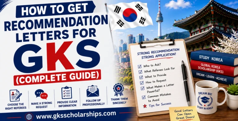 How to Get Recommendation Letters for GKS