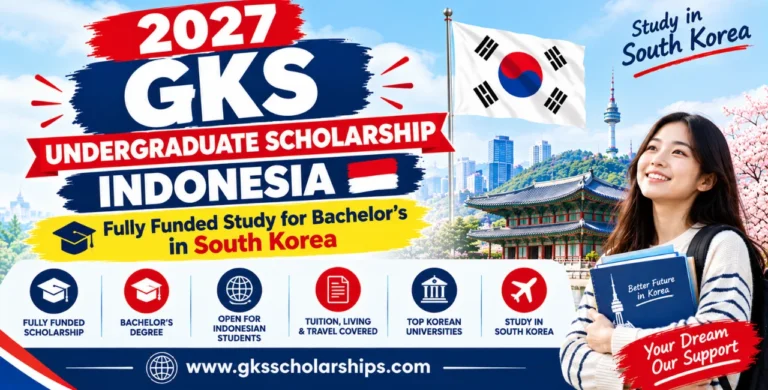 2027 GKS Undergraduate Scholarship Indonesia