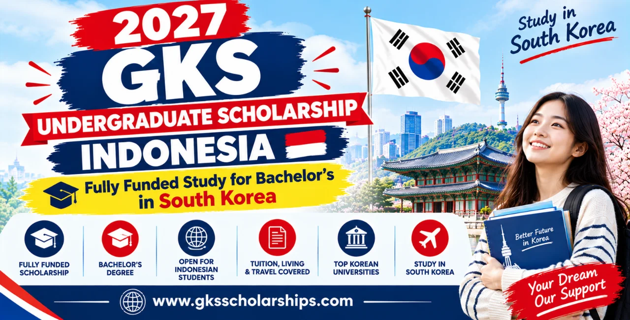 2027 GKS Undergraduate Scholarship Indonesia