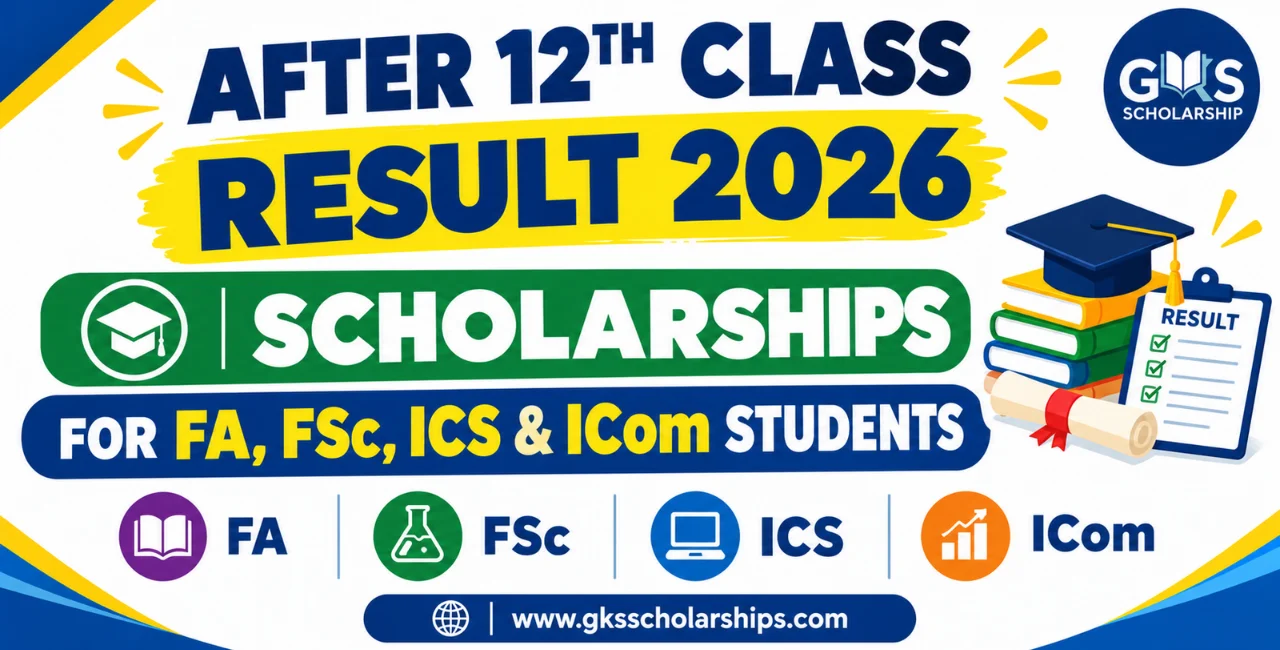 After 12th Class Result 2026 | Scholarships for FA, FSc, ICS & ICom Students