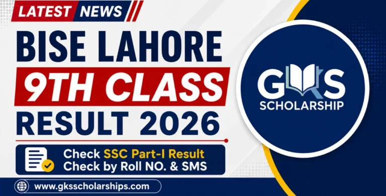 BISE Lahore 9th Class Result 2026 – Check SSC Part 1 Result by Roll No. & SMS