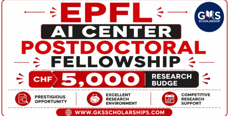 EPFL AI Center Fellowship 2027 for Postdoctoral | CHF 5,000 Research Budget