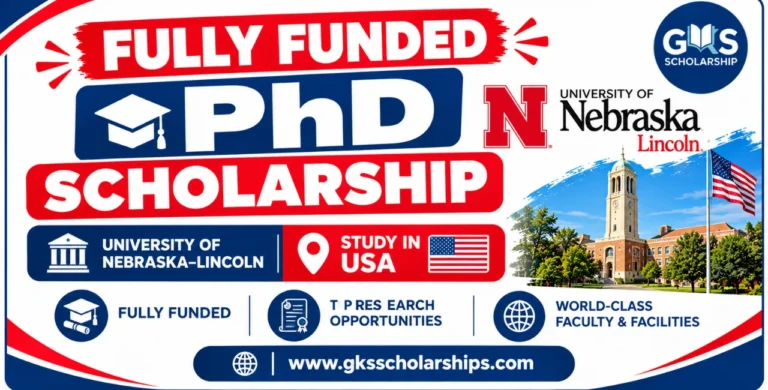 Fully Funded PhD Scholarship 2027 at the University of Nebraska–Lincoln