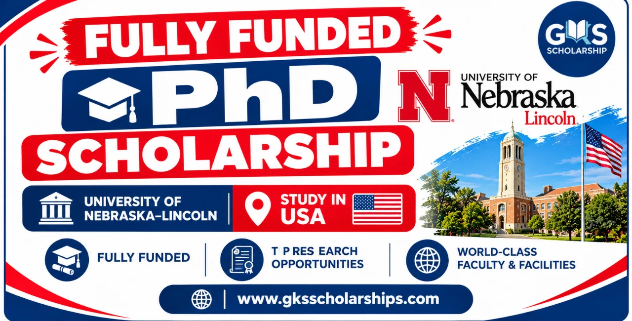 Fully Funded PhD at the University of Nebraska–Lincoln
