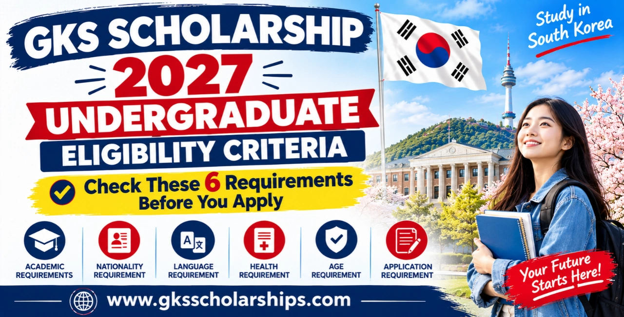 GKS Scholarship 2027 Undergraduate Eligibility Criteria