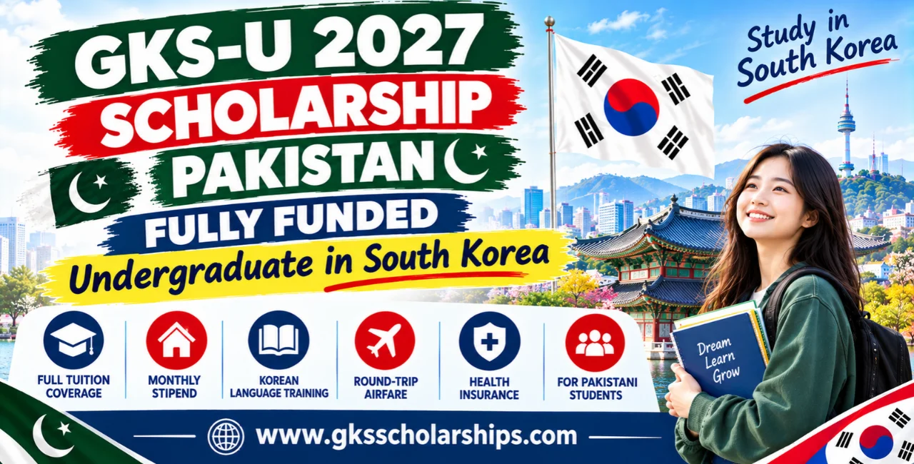 GKS-U 2027 Scholarship Pakistan: Fully Funded Undergraduate in South Korea