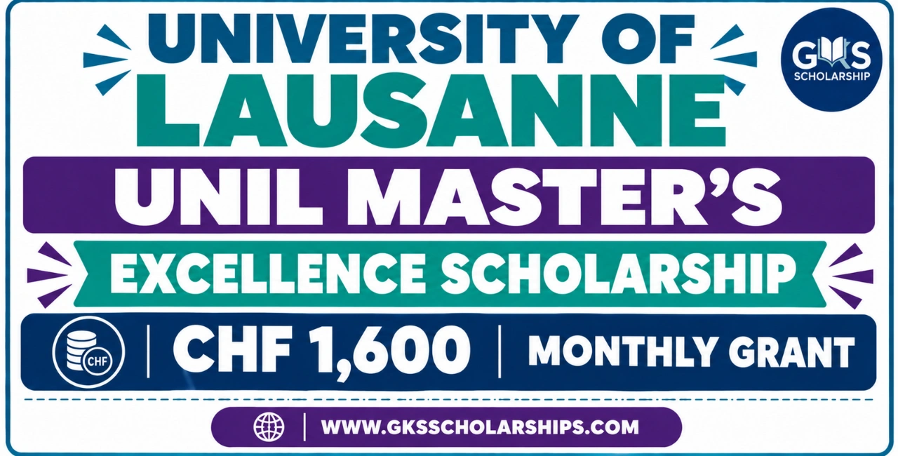 UNIL Master’s Excellence Scholarship