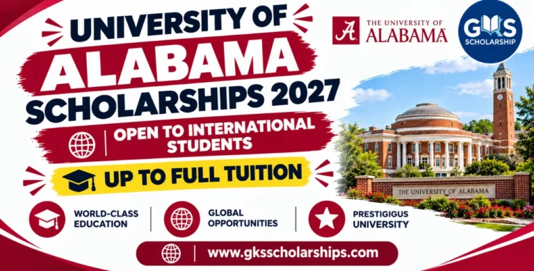 University of Alabama Scholarships 2027 for International Students: Up to Full Tuition