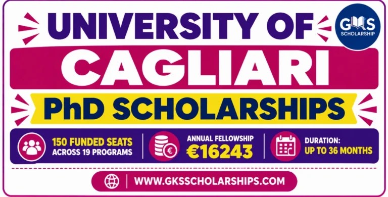 University of Cagliari PhD Scholarships 2026/2027: 150 Funded Seats Across 19 Programs