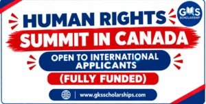 Canada Human Rights Summit 2027 for International Applicants (Fully Funded)
