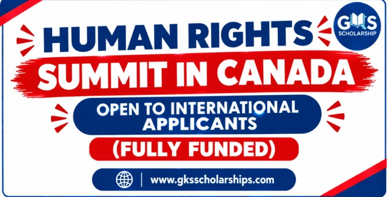 Canada Human Rights Summit 2027 for International Applicants (Fully Funded)