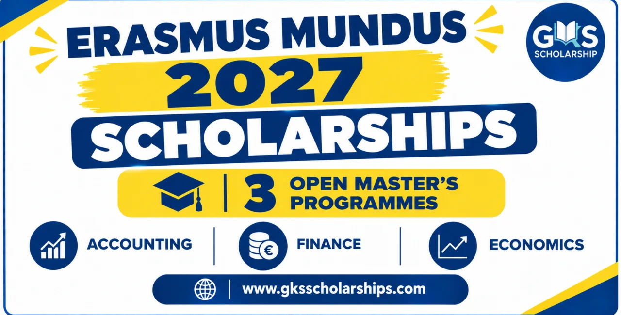 Erasmus Mundus Scholarships: 3 Open Master’s Programmes for Accounting, Finance and Economics Graduates