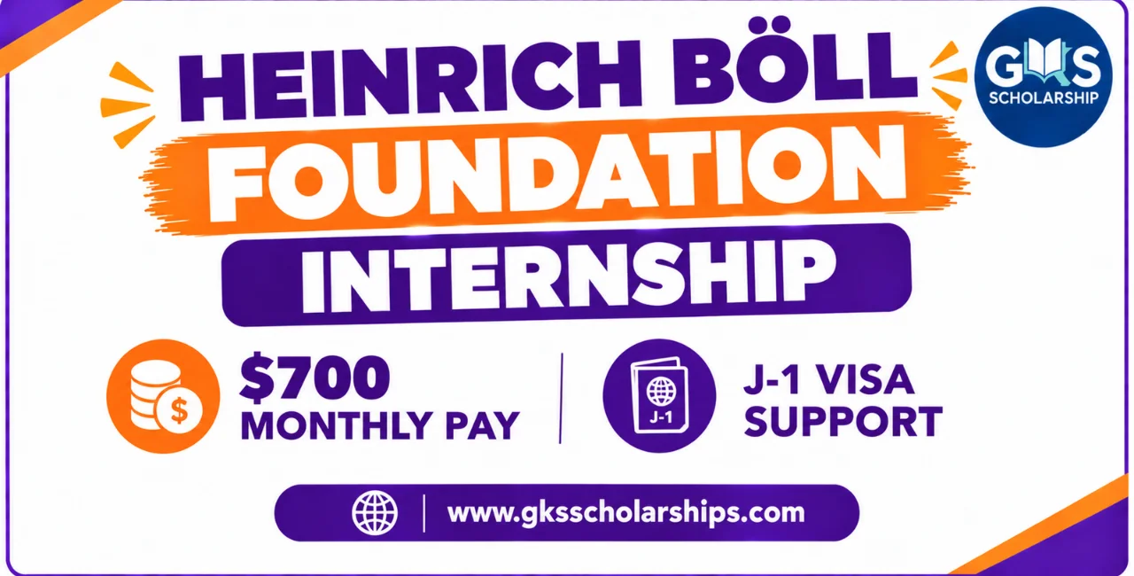 Heinrich Böll Foundation Internship $700 Monthly Pay with J-1 Visa Support
