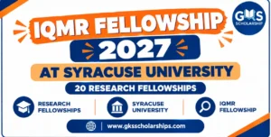 IQMR Fellowship 2027 at Syracuse University: 20 Research Fellowships for Qualitative Methods