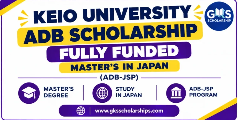 Keio University ADB Scholarship 2027: Fully Funded Master’s in Japan