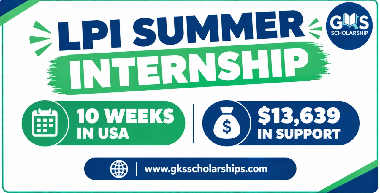 LPI Summer Internship 10 Weeks in USA with $13,639 in Support