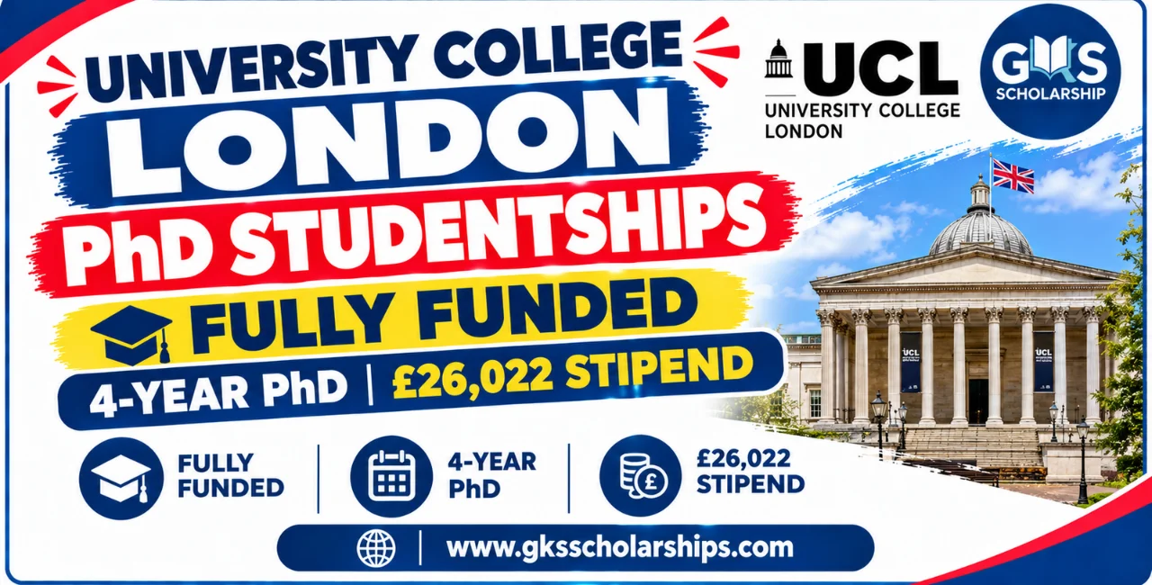 UCL PhD Studentships