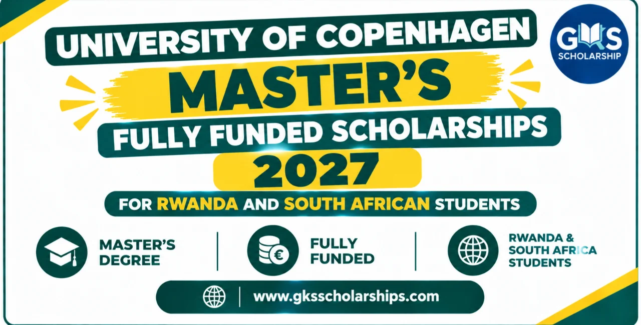 University of Copenhagen Master’s Fully Funded Scholarships for Rwanda and South African Students