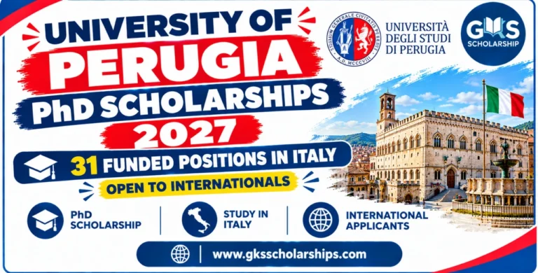 University of Perugia PhD Scholarships 2027: 31 Funded Positions in Italy