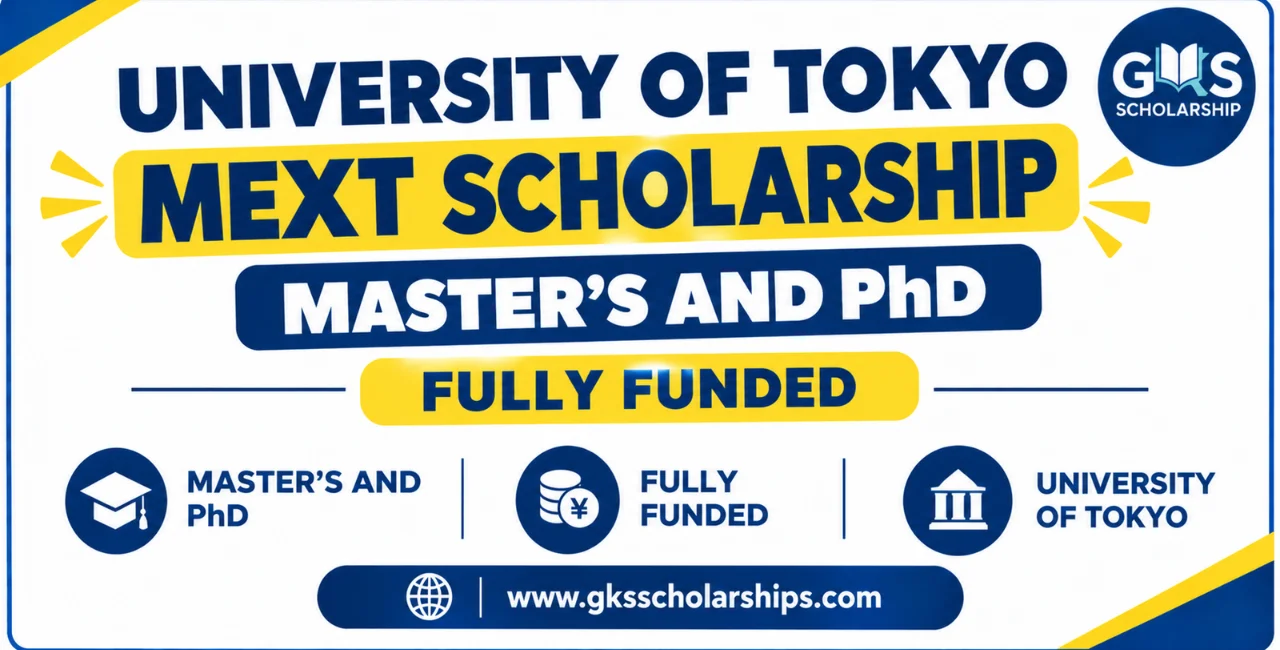 University of Tokyo MEXT Scholarship for Master’s and PhD